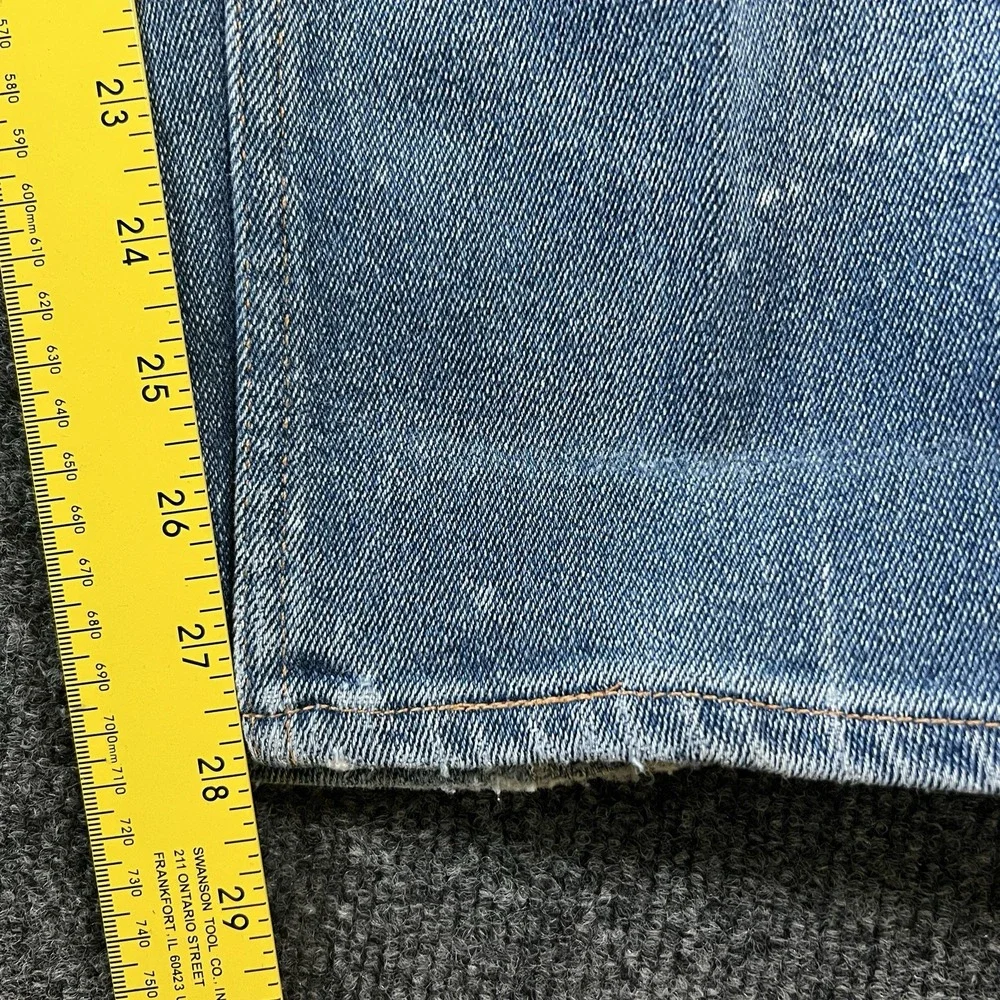 Levi's 547 Orange Tab Jeans 42x30(40x28) USA Made 90s Bootcut Distressed Vintage